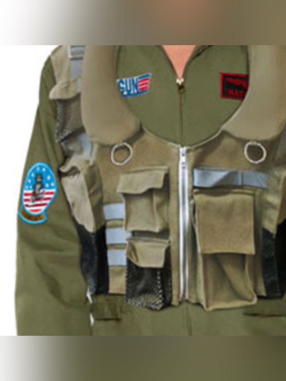 Leg Avenue Men’s Official Licensed Top Gun: Maverick Flight Vest - S/M - Picture 11 of 16